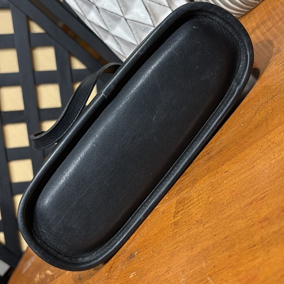 2008 Coach Mini Dome Black Leather Satchel with Metal Hang Tag - Picture 7 of 12